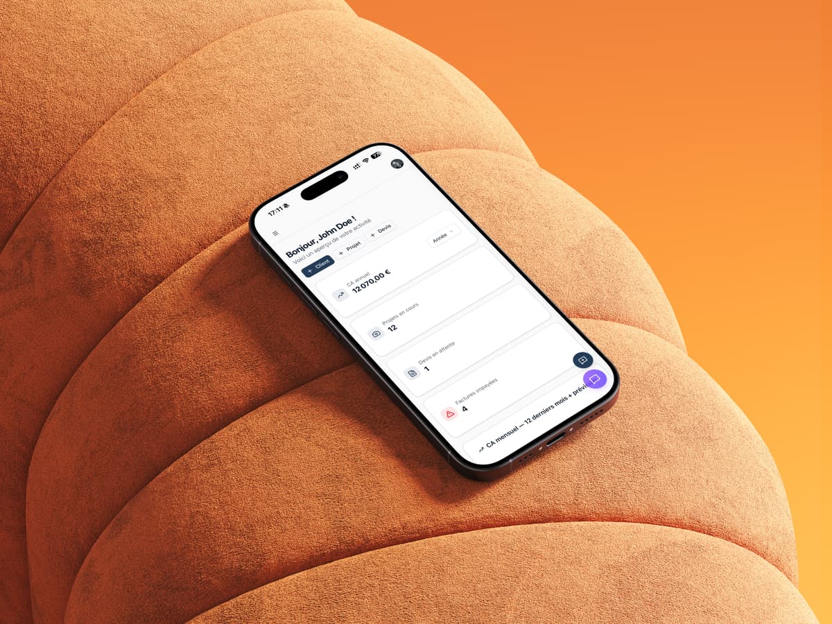 PicAgent — Tableau de bord sur mobile